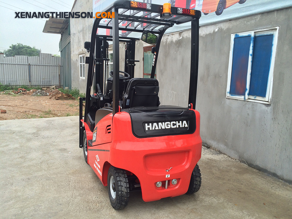 Xe nâng điện 1.5 tấn 4 bánh A series 9 Đuôi xe nâng điện 1.5 tấn A series 4 bánh CPD 15 HangCha