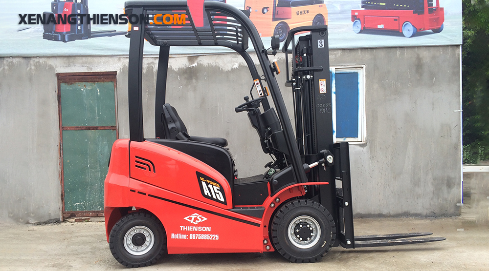 Xe nâng điện 1.5 tấn 4 bánh A series 8 Hình ảnh thực tế xe nâng điện 1.5 tấn A series Hangcha