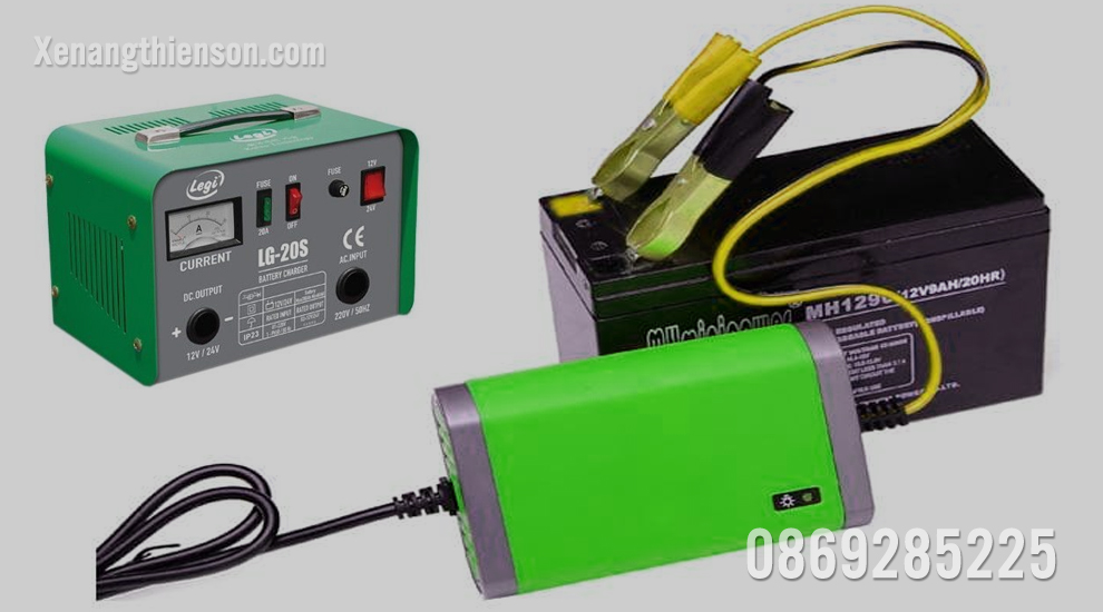 hiểu sai trong Cách sạc xe nâng điện