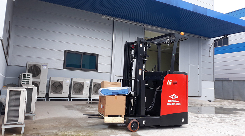 Xe nâng điện đứng lái 1.5 tấn Reach Truck CQD15-AC2S 16 Xe nâng điện đứng lái 1.5 tấn Reach Truck có nhiều ưu điểm
