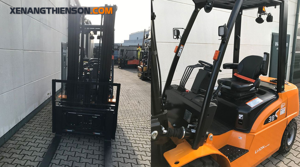 Xe nâng điện 3.8 tấn Lithium - Dòng XE 15 Thiên Sơn là địa chỉ phân phối xe nâng điện Lithium uy tín