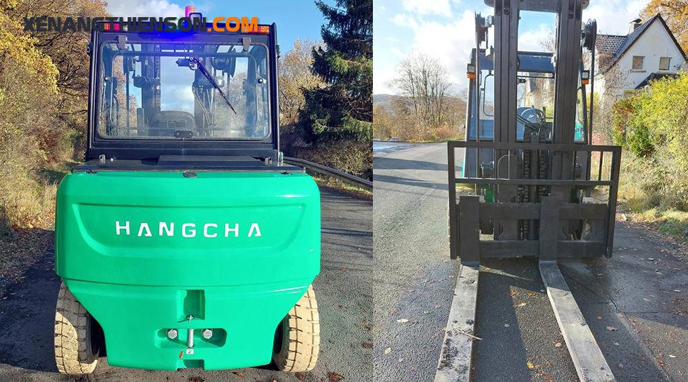 Xe nâng điện 8 tấn Lithium dòng X 14 Thiết kế xe nâng điện 8 tấn Lithium dòng X