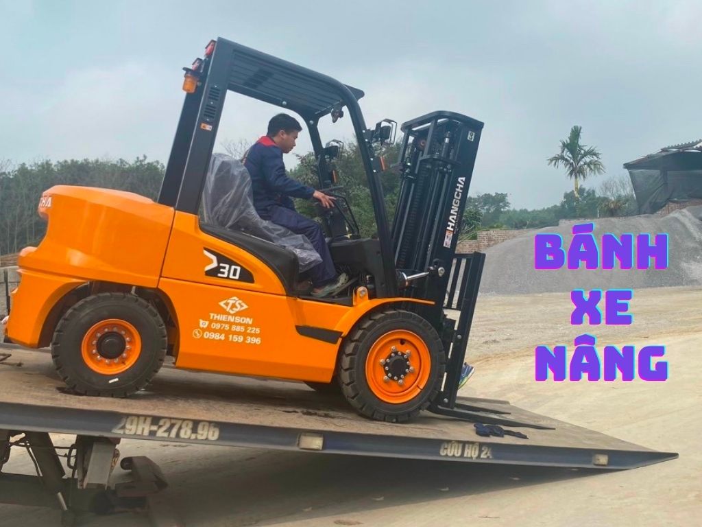 Bánh xe nâng là bộ phận quan trọng của xe nâng các loại