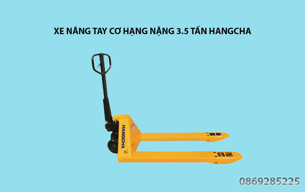Xe nâng tay hạng nặng SBA 3.5 tấn 2 Xe nâng tay cơ hạng nặng 3.5 tấn Hangcha