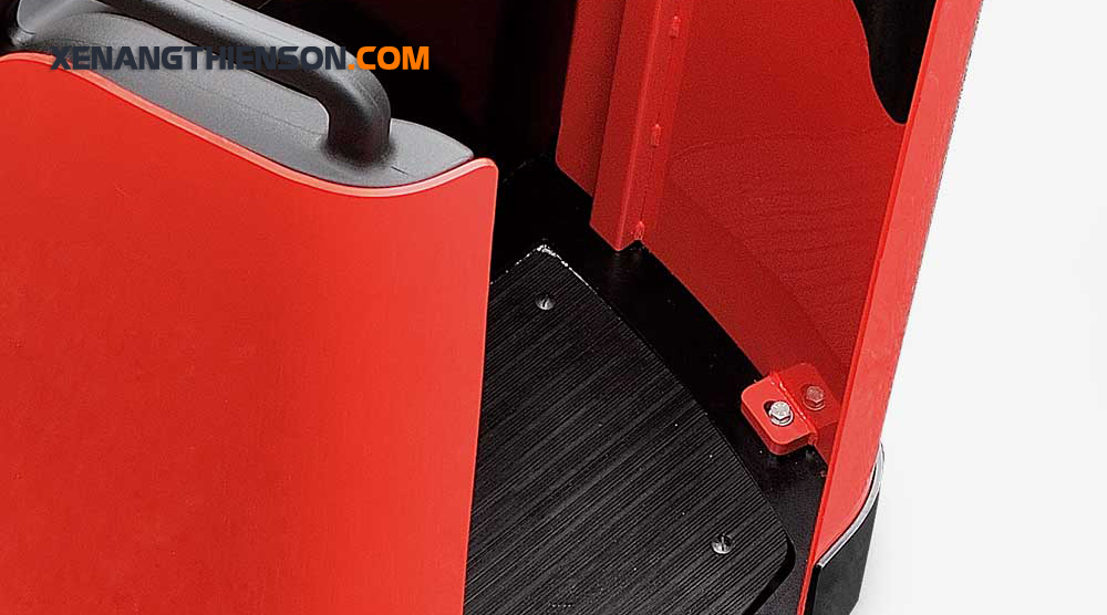 Xe nâng điện thấp 3 tấn Hangcha 9 Xe nâng điện thấp 3 tấn được trang bị bàn đạp giảm chấn