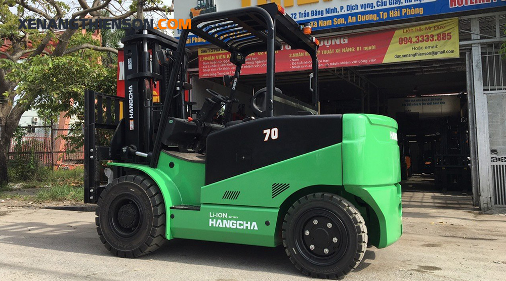 Xe nâng điện 7 tấn 10 Xe nâng điện 7 tấn Hangcha