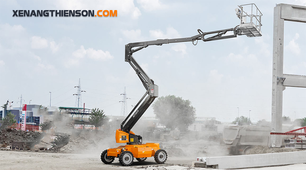 Xe nâng người HZ160H Hangcha 8 Xe nâng người HZ160H Hangcha