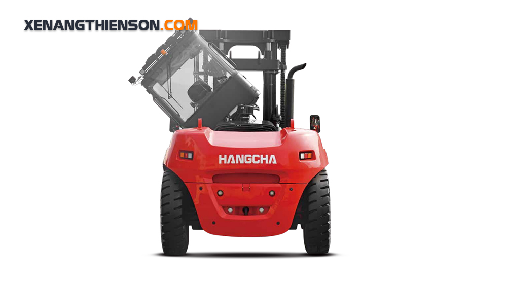Xe nâng 35 tấn dầu 16 Cabin có thể lật nghiêng trên xe nâng 35 tấn dầu Hangcha