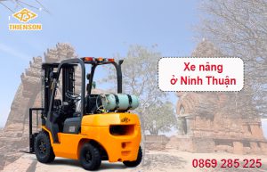 Nhu cầu sử dụng xe nâng ở Ninh Thuận đang có xu hướng gia tăng